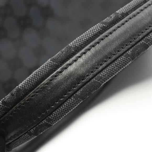 GUCCI Gray Leather Shoulder Bag - Picture 7 of 10